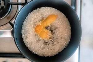 Pre-cozinhe o arroz