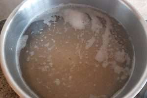 cozimento do arroz integral