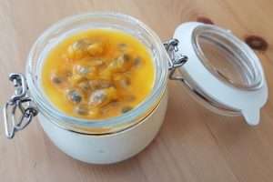 mousse de maracuja com gelatina