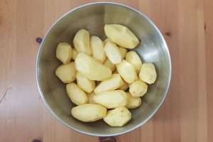 batata descascada
