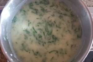 caldo verde com couve