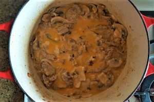 estrogonofe de carne