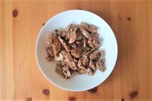 estrogonofe tiras de carne grelhada