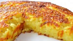 batata rosti macia por dentro