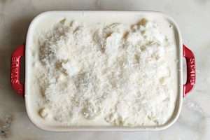 couve-flor gratinada