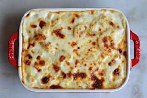 couve-flor gratinada