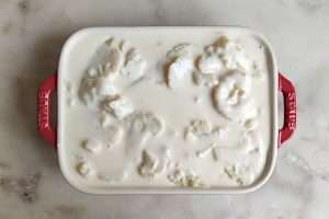 couve-flor gratinada