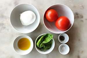 salada caprese