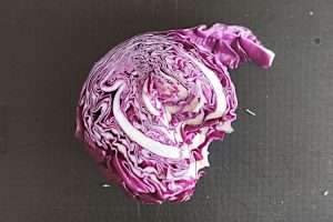 repolho roxo/ couve roxa