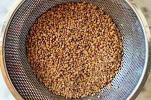 arroz com lentilhas