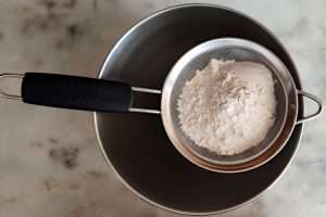 Torta de liquidificador de presunto