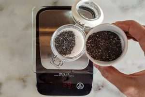pudim de chia