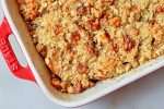 receita de crumble de maçã