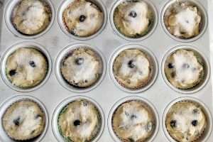 muffin de blueberry