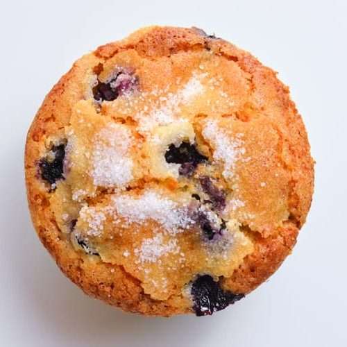 receita de muffin de blueberry queque de mirtilo