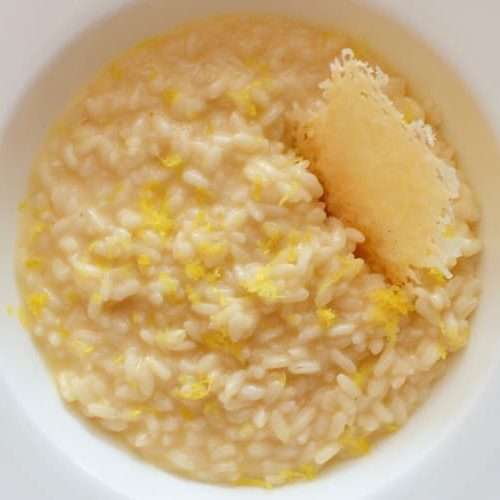 receita de risoto de limão siciliano