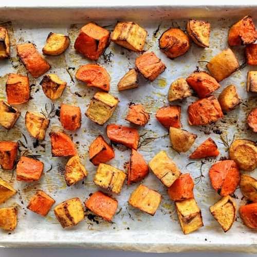 receita de batata-doce assada