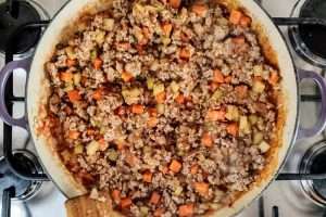 escondidinho de carne