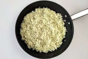 arroz de couve-flor