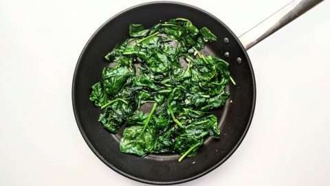 receita de espinafre refogado ou espinafre salteado
