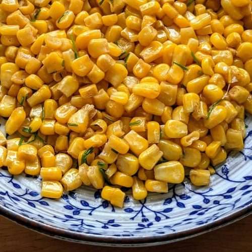 receita de milho refogado