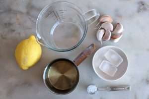 separe todos os ingredientes antes de começar