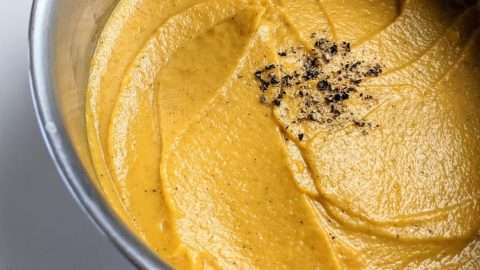 receita de purê de abóbora