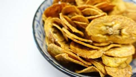 Receita de Chips de Banana-da-Terra ou Chifles