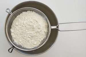 bolo ingredientes secos