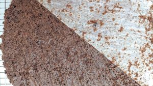 retire o papel manteiga