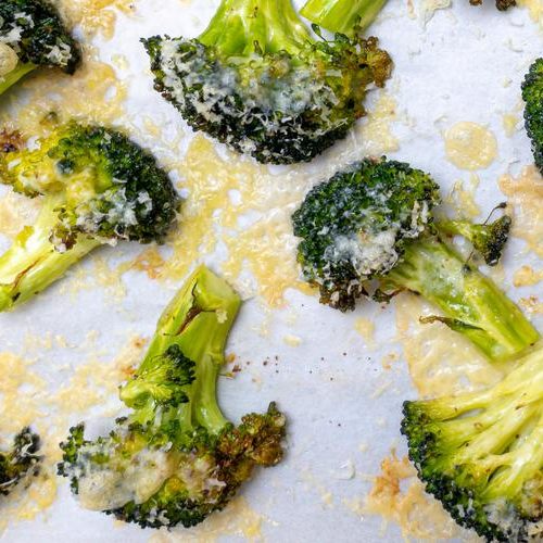 receita de brocolis assado com parmesão