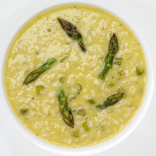 receita de risoto de aspargos ou risotto de espargos