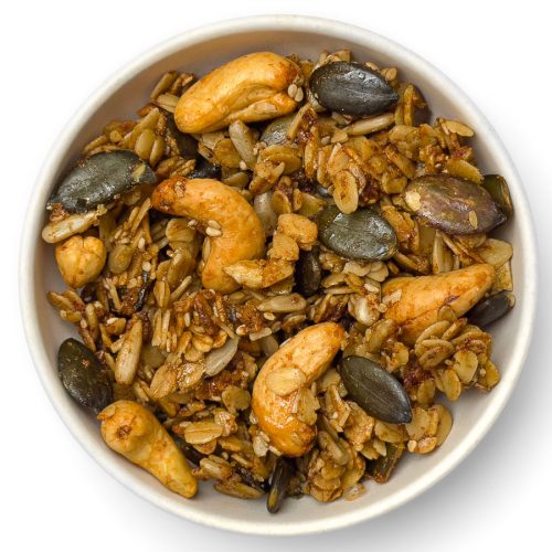 receita de granola salgada