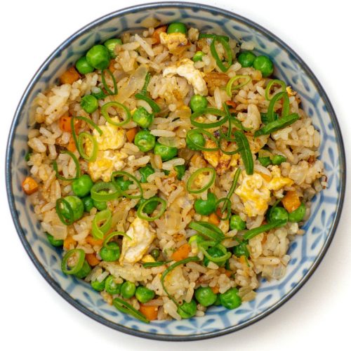 receita de arroz frito