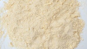 a farinha parece areia molhada