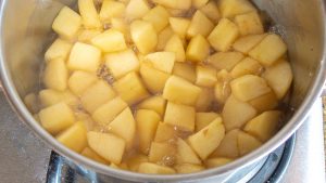 cozinhar em fogo baixo